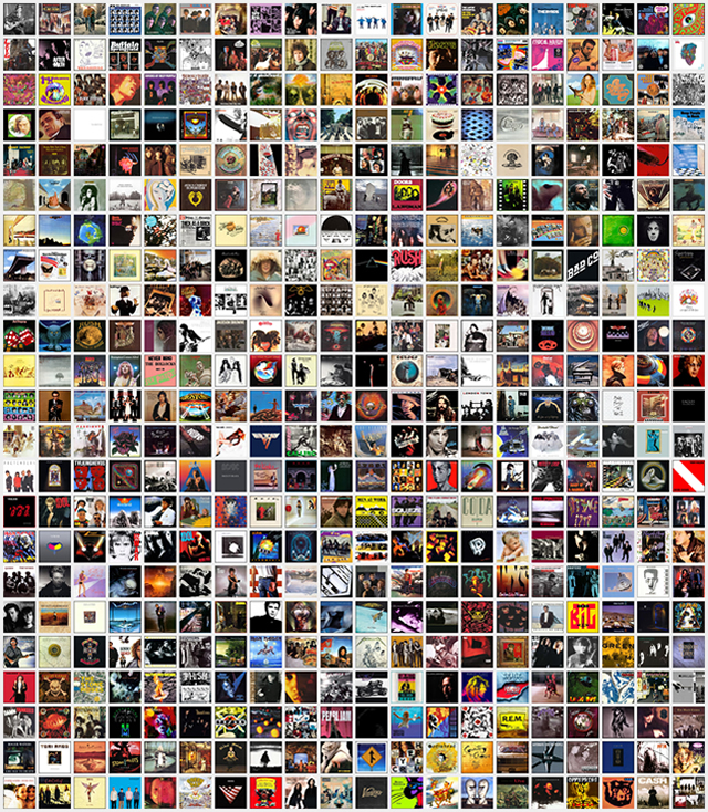 Album Covers Montage