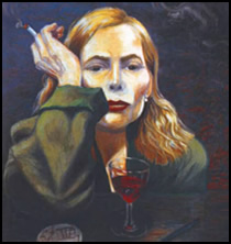 Joni Mitchell portrait
