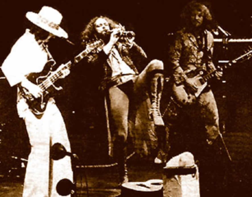 Jethro Tull onstage 1972