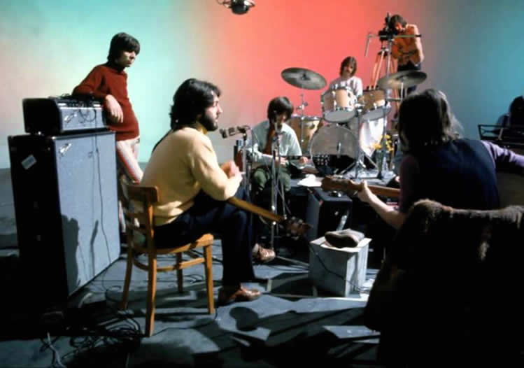 Beatles on Sound Stage 1969