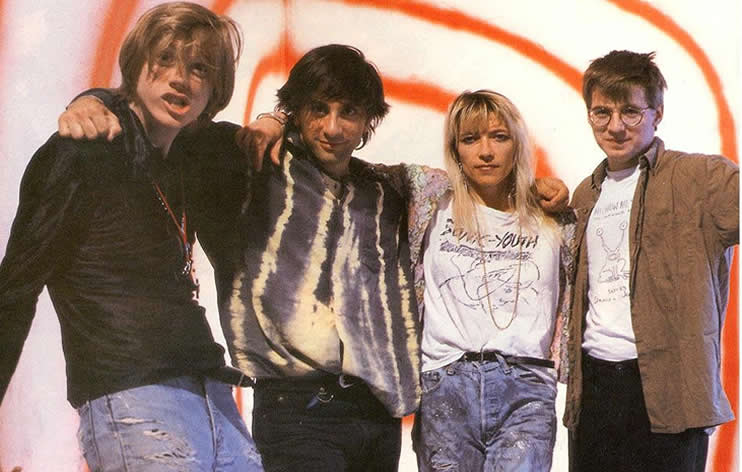 Sonic Youth in 1990