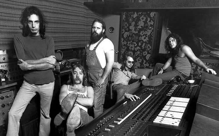 Steely Dan group In studio