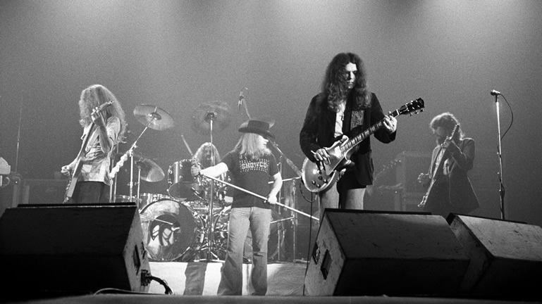 Lynyrd Skynrd in 1977